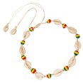 thumbnail image 3 of Collier de Perles Colorées Tricotant à la Main des Noeuds à la Mode Pendentif Collier Suspendu pour Femme (Coloré), 3 of 8
