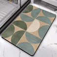 thumbnail image 3 of Classic Bohemian Charm - Soft Boho Small Rug, Non-Slip & Ultra-Thin - Washable Kitchen Rugs, Perfect Entryway Indoor Door Mat with Geometric Modern Design for Bathroom, Bedroom, Office, 20x32 inch, 3 of 5