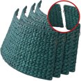 thumbnail image 5 of 42-Inch Water Hyacinth Christmas Tree Collar, Woven Tree Base Cover with Cord Cut Out, Green, 5 of 7