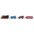 thumbnail image 1 of XYCCA Classical Alloy Plastic Simulated Steam Train Pull back Model Kid Child Toy Gift (Black)-0824, 1 of 5