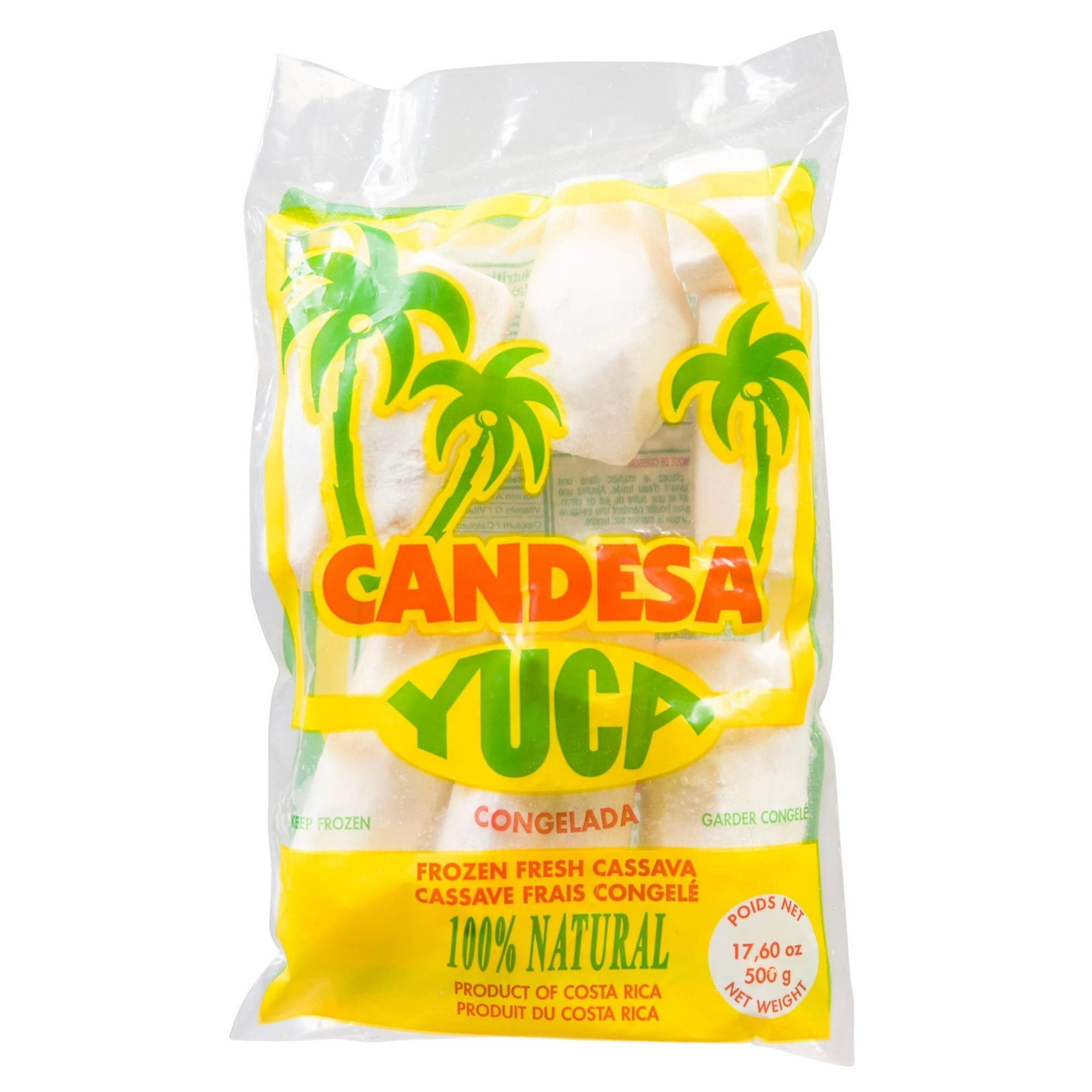 Candesa Yuca Frozen Fresh Cassava, 500 g - Walmart.ca