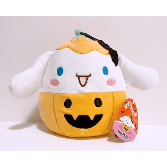 Squishmallows Sanrio 2023 Halloween 8" Cinnamoroll Pumpkin Plush Doll