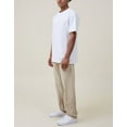 thumbnail image 2 of Cotton On Mens Dyed Garment Casual Corduroy Pants, Beige, 36W x 30L, 2 of 6