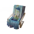 thumbnail image 4 of Whale Soft Flannel Fleece Throw Blanket, Ecology Environmental Design Global Concept with a Rainbow Ocean and a Big Whale, Cozy Plush for Indoor and Outdoor Use, 50" x 60", Multicolor, by Ambesonne, 4 of 6