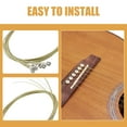 thumbnail image 4 of OULII 6Pcs Acoustic Guitar Strings Replacement Set Durable Clear Sound Guitar Accessories, 4 of 7