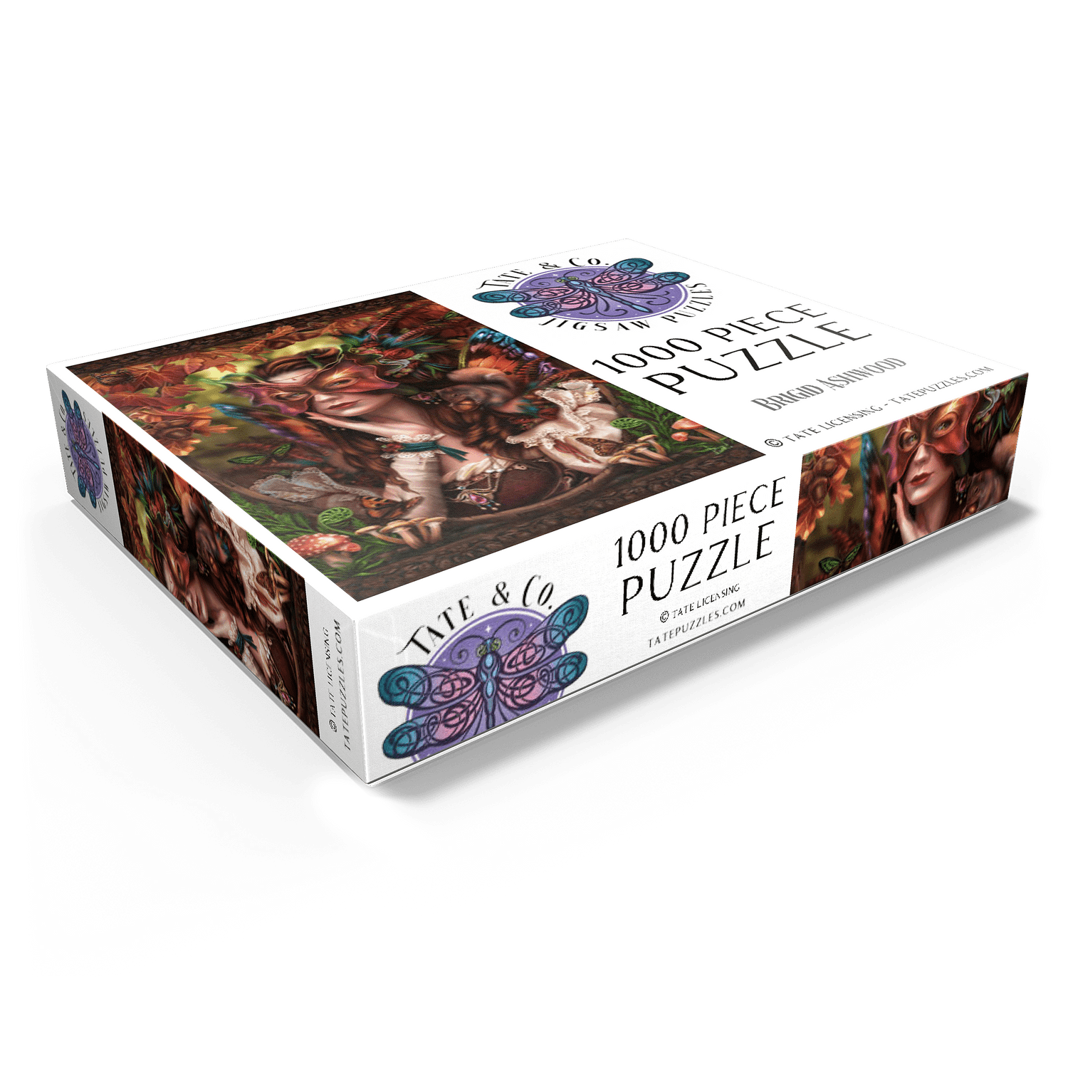 MyPuzzle - Autumn Fairy Queen - Brigid Ashwood - Premium 1000 Piece Jigsaw Puzzle for Adults