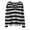 Black, variant on Busydd Womens Sweaters Trendy Knit Cotton V Neck Sweaters for Women Striped Long Sleeve Pullover Women Sweaters Casual Round Neck Fall Ladies Sweaters S