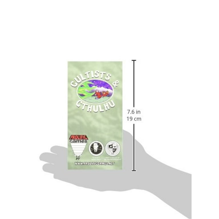 Prolific Games Cultists & Cthulhu - Juego De Cartas De