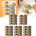 thumbnail image 2 of CCOCC 2026 New Halloween Stickers for Kids,Cute Ghost Black Cat and Pumpkin Designs Halloween Stickers Roll,Halloween Square Stickers Decals,Pumpkin Seal Label Stickers for Party Decorations(5/10Pcs), 2 of 6