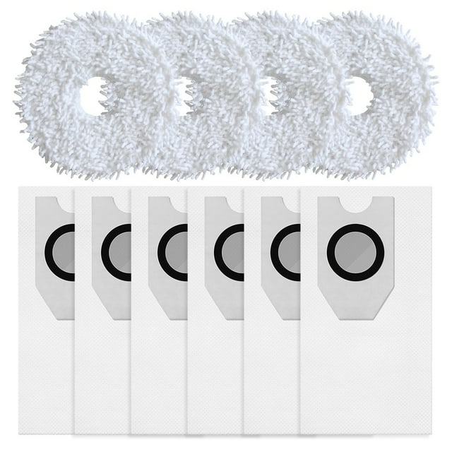 For Midea V12 For Eureka J12 For Ultra Replacement Dust Bags Mop Pads Parts Accessories Sweeper Replacement Part Cleaning Tools