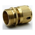 thumbnail image 1 of unbranded Conector De Manguera Dorado Para Jardín Con Junta Estándar Europeo Y, 1 of 8