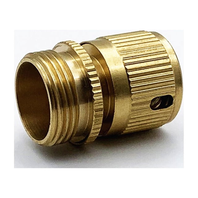 unbranded Conector De Manguera Dorado Para Jardín Con Junta Estándar Europeo Y