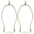 thumbnail image 1 of 2pcs Floor Lamp Shade Harp Holder Lampshade Horn Alloy Bracket Lampshades Parts E27, 1 of 2