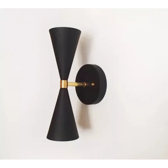 Modern Bowtie Wall Light - Mid Century Sconce - Contemporary Lighting - Atomic