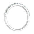 thumbnail image 2 of 10K White Gold Diamond Semi-Eternity Wedding Band Ring (1/3 Carat) (Ring Size 5.5), 2 of 6