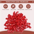 thumbnail image 3 of 100pcs 6mm Plastic Anti-Theft Locks Unlock Device Retail Shop Supermarket Peg Hook Stop Lock Pegboard Hook Lock, 3 of 5