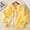 Yellow, variant on FSYBOA Girls Casual Jacket Size 7-8T, Fashion Long Sleeve Loose Fit Stand Collar Fall Outerwear Blue