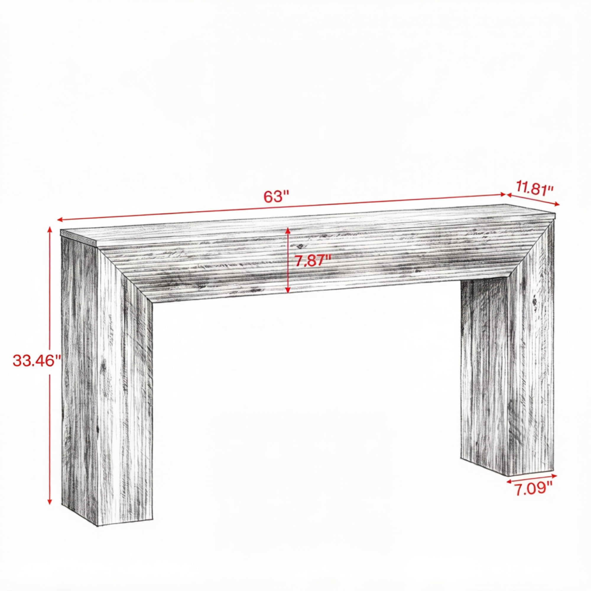 Long Console Table