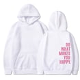 thumbnail image 2 of Wancir Womens Cute Hoodies Pink Hoodie Oversized Letter Print Graphic Hoodies For Women Long Sleeve Preppy Sweatshirt, 2 of 7