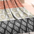 thumbnail image 3 of Colorful Pioneer Flower Pattern Blanket,Comfortable Soft Lamb Wool Throw Blanket,All Season,Warm Lightweight Blankets for Sofa Bed Couch Living Room Chair,30"x40", 3 of 4
