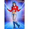 thumbnail image 2 of Women's Classic Optimus Prime Costume, 2 of 11