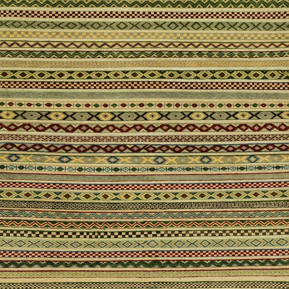 Ahgly Company Machine Washable Indoor Square Abstract Red Brown Area Rugs, 5' Square