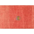 thumbnail image 1 of Ahgly Company Indoor Rectangle Contemporary Neon Red Abstract Area Rugs, 4' x 6', 1 of 6