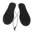 thumbnail image 4 of NFTIGB Heated Insole Cuttable Warm USB Rechargeable Electric Foot Warmer for Men Fishing Camping Hiking Shoe Insert Pad Size 40-46 Black (11.02 inches / 28 cm), 4 of 9