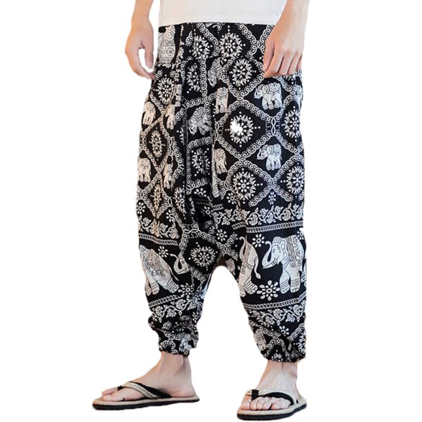 floral jogging bottoms
