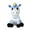 Valeo Blue Striped Zoonicorn, variant on Wish Me Pets - Light Up LED Plush Stuffed Animals - Aliel Pink Striped Zoonicorn