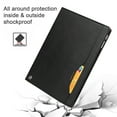 thumbnail image 4 of Dteck Case for Apple iPad Air 4th Generation 10.9-inch (2020 Released),Luxury PU Leather Card Holder Folio Flip iPad Pro 11" 2020/iPad Pro 11" 2018 Case Kickstand Shockproof Protective Cover,Black, 4 of 6