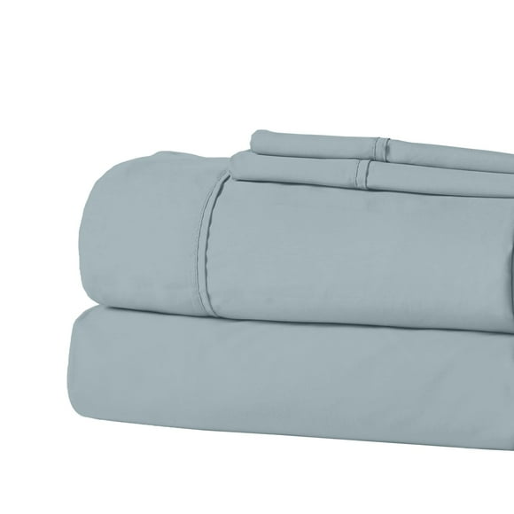 Modern Threads Soft Microfiber Solid Sheets - Luxurious Microfiber Bed Sheets - Includes Flat Sheet, Fitted Sheet with Deep Pockets, & Pillowcases Ocean California King