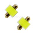 thumbnail image 2 of 2x2pcs 31 Mm 12SMD COB LED Bulb Festoon Lámpara para Luces de de de Coche Cola Luz COB de coche, 2 of 8