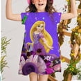 thumbnail image 1 of Ropa para niñas, vestidos de verano, novedad de 2022, vestidos de flores para niños de Disney Jasmine Princes para 2-12 años, vestido para niños pequeños New6T Gao Jinjia LED, 1 of 2