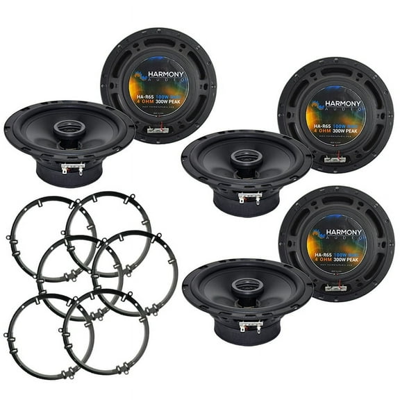 Volkswagen Jetta 2005-2014 Factory Speaker Upgrade Harmony (3) R65 Package New