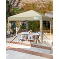 thumbnail image 3 of Quictent 10'x10' Pop up Canopy Tent with Sidewalls Instant Outdoor Gazebo Easy Party Tent Enclosed Waterproof, Easy Set up (Beige), 3 of 10