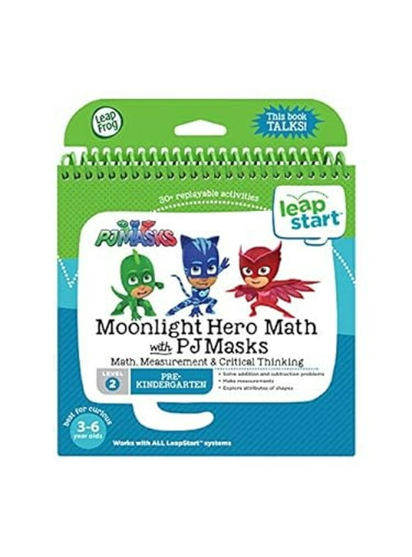 Pre-Owned LeapFrog LeapStart Book, Moonlight Hero Math With Pj Masks (Other) 3417764801007