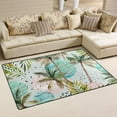 thumbnail image 2 of Coolnut Lightweight Non Slip Carpet Mats 60 x 39 inch (5'x 3'3"), Area Soft Rugs Floor Mat Rug Decoration for Kids Room Living Room Watercolor Tropical Trees, 2 of 6