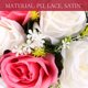 thumbnail image 4 of Nestingho Arreglo Floral Artificial Rosas En Bola Rosa Para Interior Y Exterior, 4 of 6