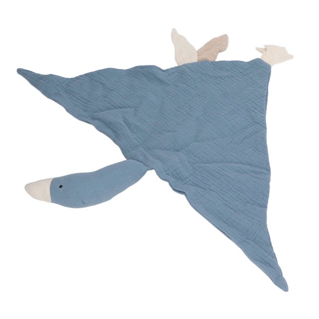 Manta de Seguridad de Ganso Manta de Seguridad Linda Transpirable de Algodón Suave Regalos de bebé de Animales de Peluche para Niñas y Niños Recién Nacidos ANGGREK Otros