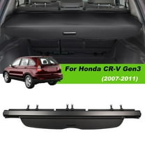 Fit Honda CR-V 2007-2011 Retractable Cargo Cover for 2007 2008 2009 2010 2011 Honda CRV SUV Rear Trunk Privacy Shade Accessory Black
