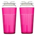 thumbnail image 1 of Vaso para Beber Reflo Smart Cup Paquete de 2 Rojo Montessori Borde 360°, 1 of 8