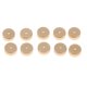 thumbnail image 5 of 10 Piezas Sólido de Latón para Cuero para Fabricacíon Artesanía 6mm, 5 of 6