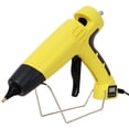 thumbnail image 2 of 550W Hot Glue Gun with Digital Display, Temperature Adjustable, 4 Interchangeable Nozzles, 24pcs High-Viscosity Glue Sticks, Professional DIY Craft Repair Tool, Yellow, 2 of 12
