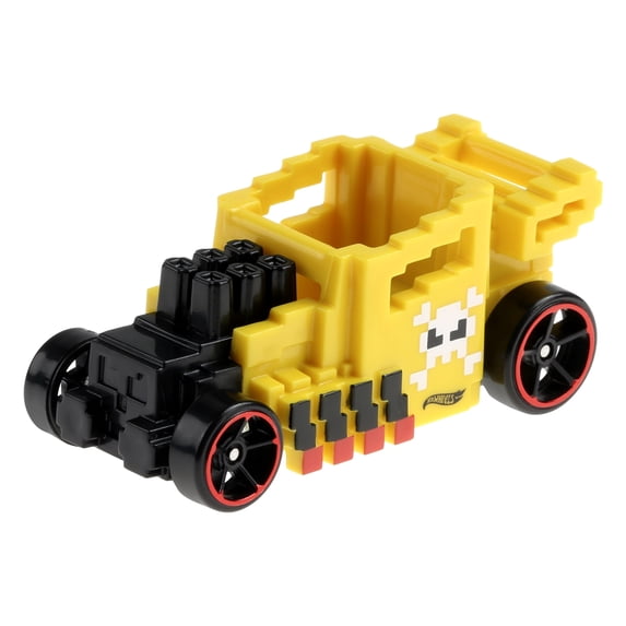 Hot Wheels Tooned Series Vehicle - Pixel Shaker ~ Die-Cast Over The Top Car-tooned out Car