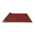 thumbnail image 2 of Ahgly Company Indoor Round Abstract Brown Contemporary Area Rugs, 6' Round, 2 of 4