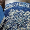 thumbnail image 5 of Nourison Grafix Persian Navy Blue 5'3" x ROUND Area Rug, (5 Round), 5 of 9