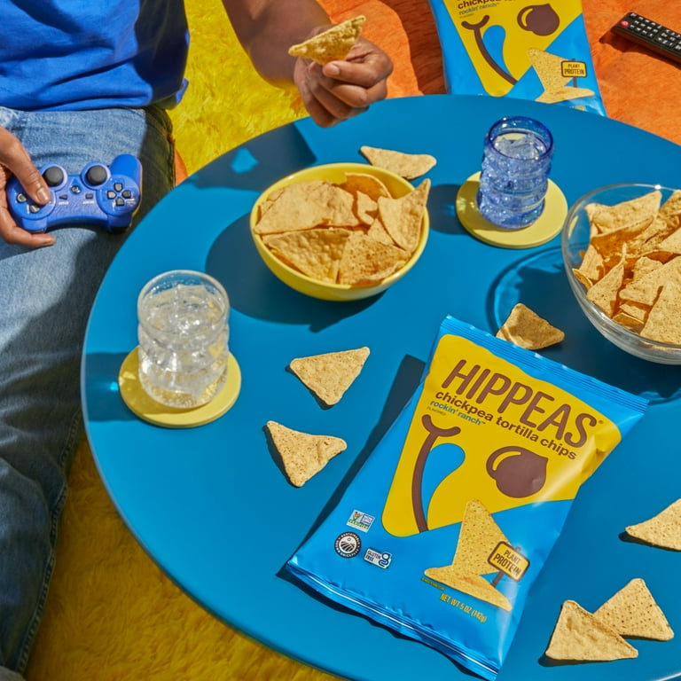 HIPPEAS Vegan Rockin' Ranch Chickpea Tortilla Chips, Gluten-Free