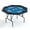 Blue Plastic Cup, variant on QinaQin 47-Inch Octagonal Foldable 8-Player Poker Table - Texas Hold'Em Game Table with Cup Holder, Waterproof Pad Edges, Portable Card Table, Perfect for Family Game Nights