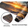thumbnail image 2 of Gaming Mouse Pad XXL XL Large Mouse Pad Mat Long Extended Mousepad Desk Pad Non-Slip Rubber Mice Pads Stitched Edges Thin Pad (31.5x11.8x0.12 Inch)-Sunset Beach, 2 of 6